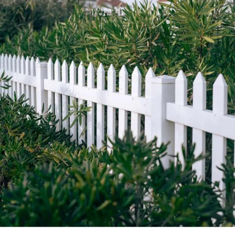 Straight Picket PVC Fencing