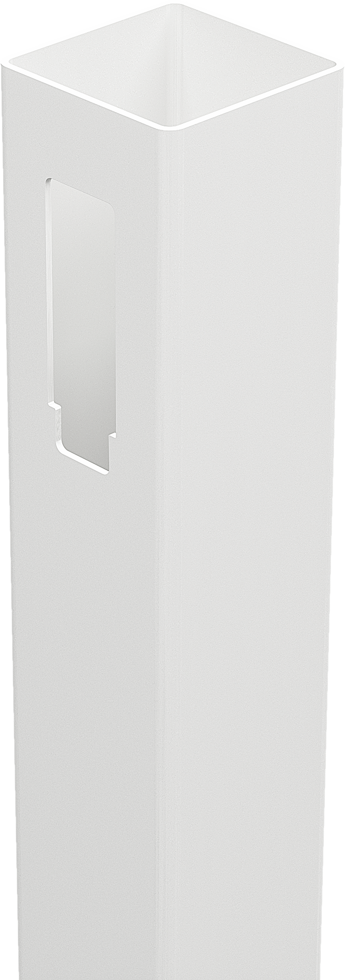 Full Privacy PVC Fence Post