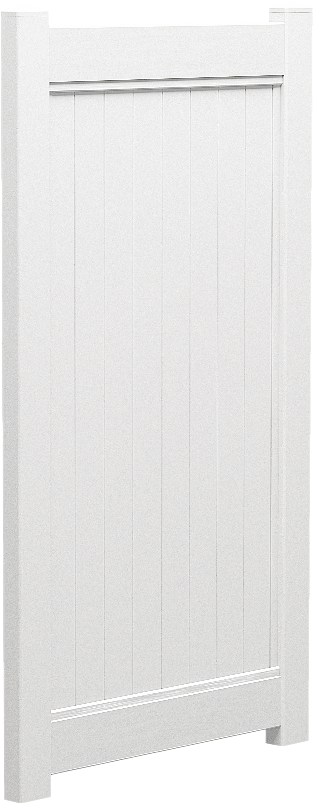 Full Privacy PVC Pedestrian Gate