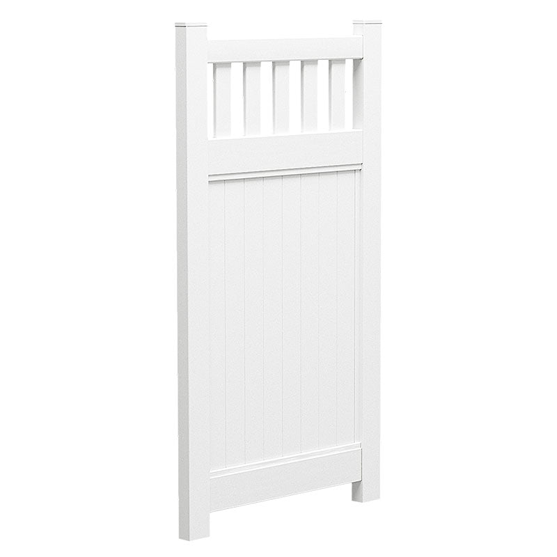 Semi Privacy PVC Pedestrian Gate