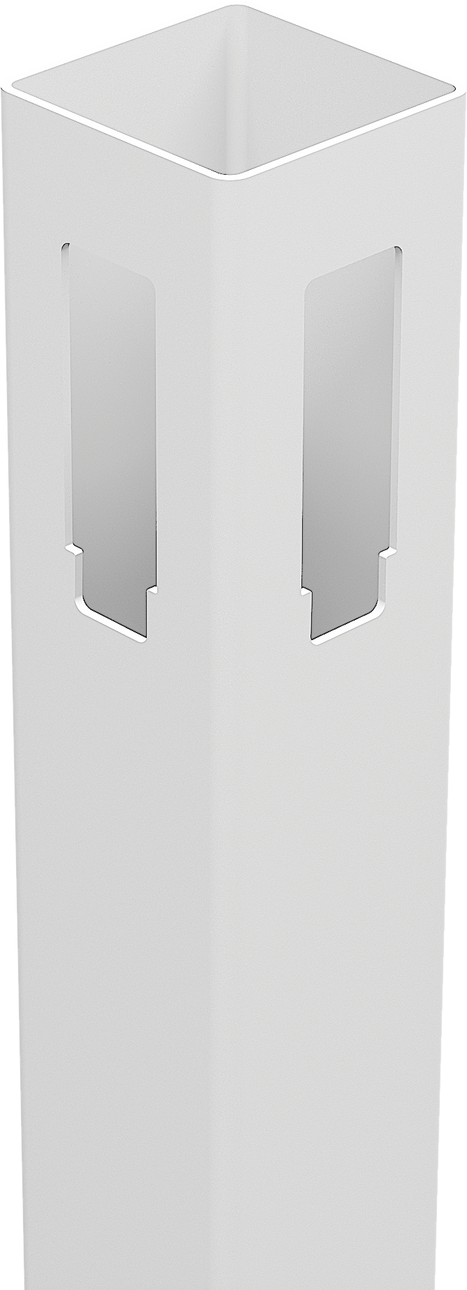 Full Privacy PVC Fence Post