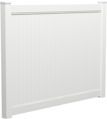 Full Privacy PVC Fence Panel